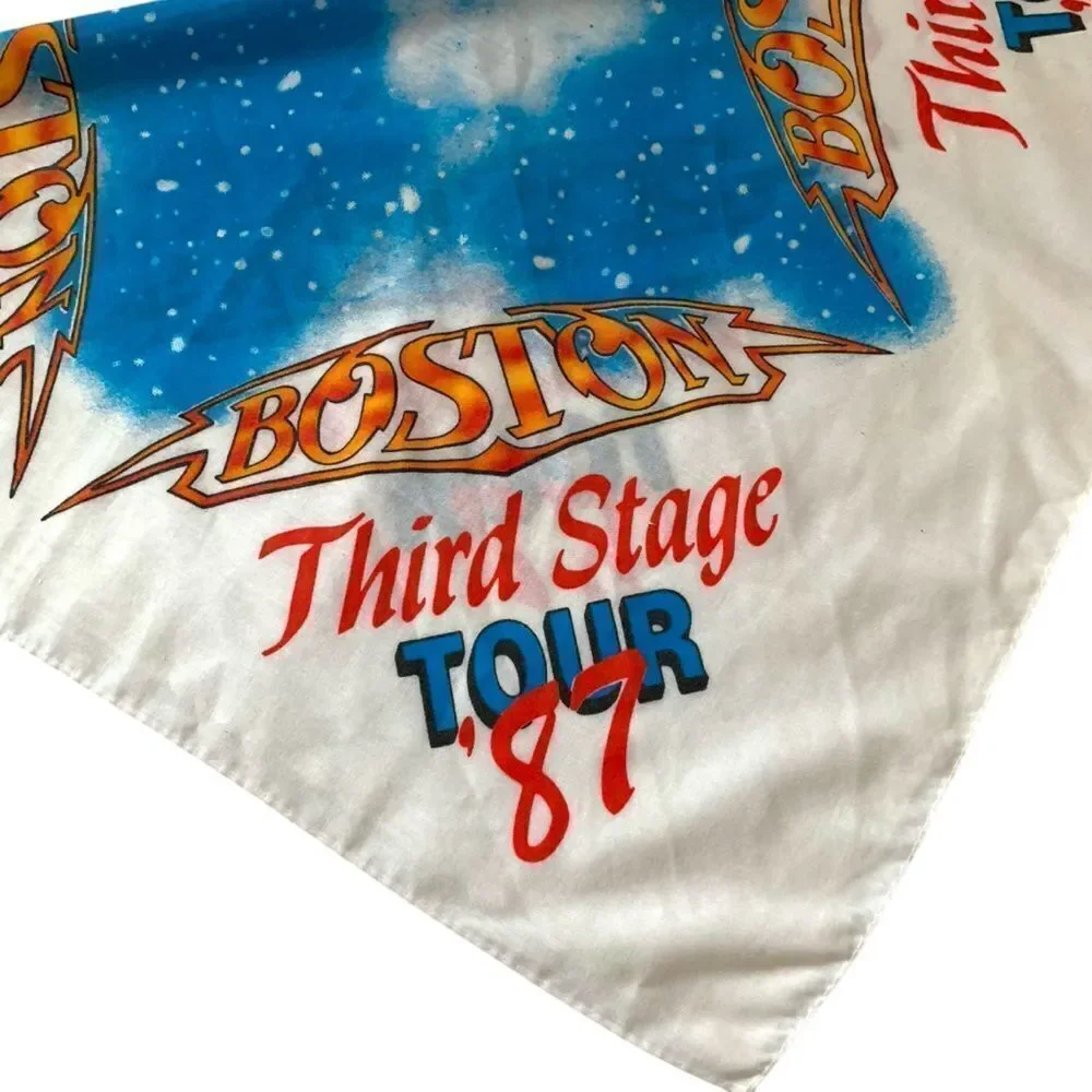 Vintage Boston Third Stage Tour ‘87 Bandana